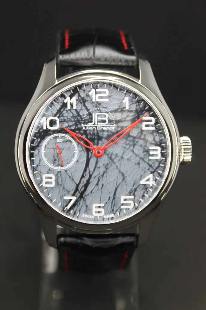 Série 2 Marbre, montre suisse Julien Brandt