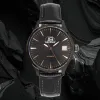 JB Série 3 Nocturne, cadran noir, guichet de date à 3 h