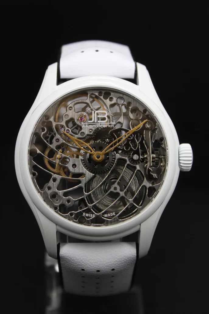 Série 5 Summer Edition, montre squelette suisse Julien Brandt
