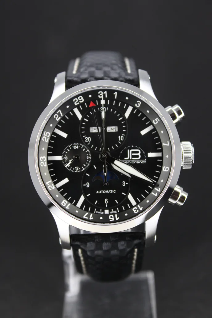 Série 7 Acier, chronographe suisse Julien Brandt