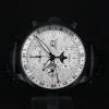 Série 7 Céramique Cadran Blanc, chronographe suisse Julien Brandt